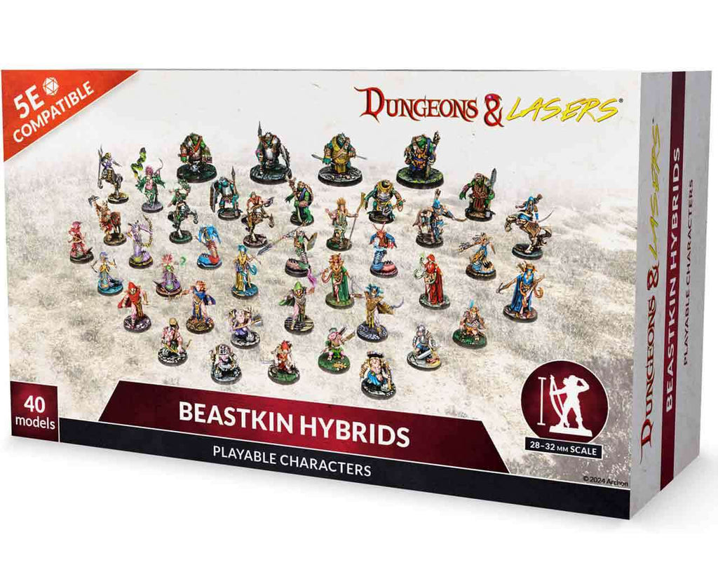 Dungeons & Lasers - Deuslair - Beastkin Hybrids archon games