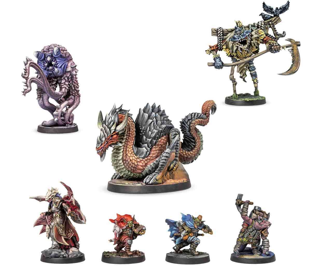 Dungeons & Lasers - Deuslair: Horrors of Deuslair Miniatures archon games