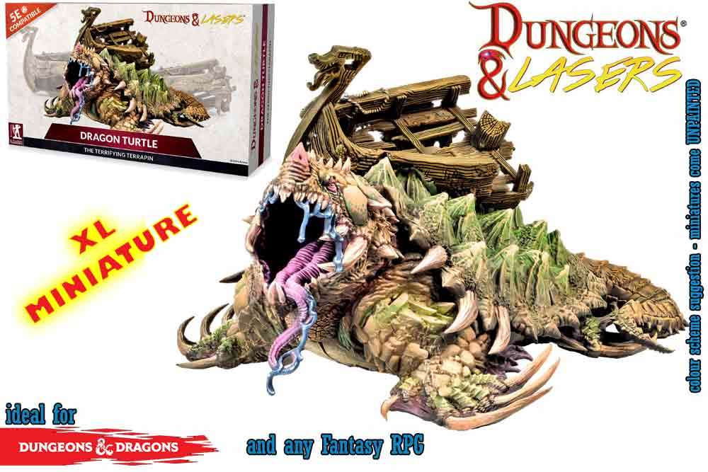 Dungeons & Lasers - Deuslair - Dragon Turtle archon games