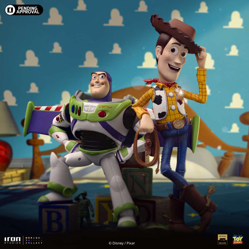 Toy Story Buzz & Woody 1/10 Staty iron studios