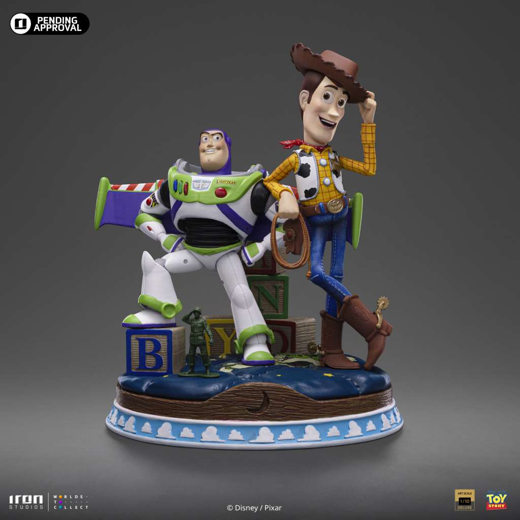Toy Story Buzz & Woody 1/10 Staty iron studios
