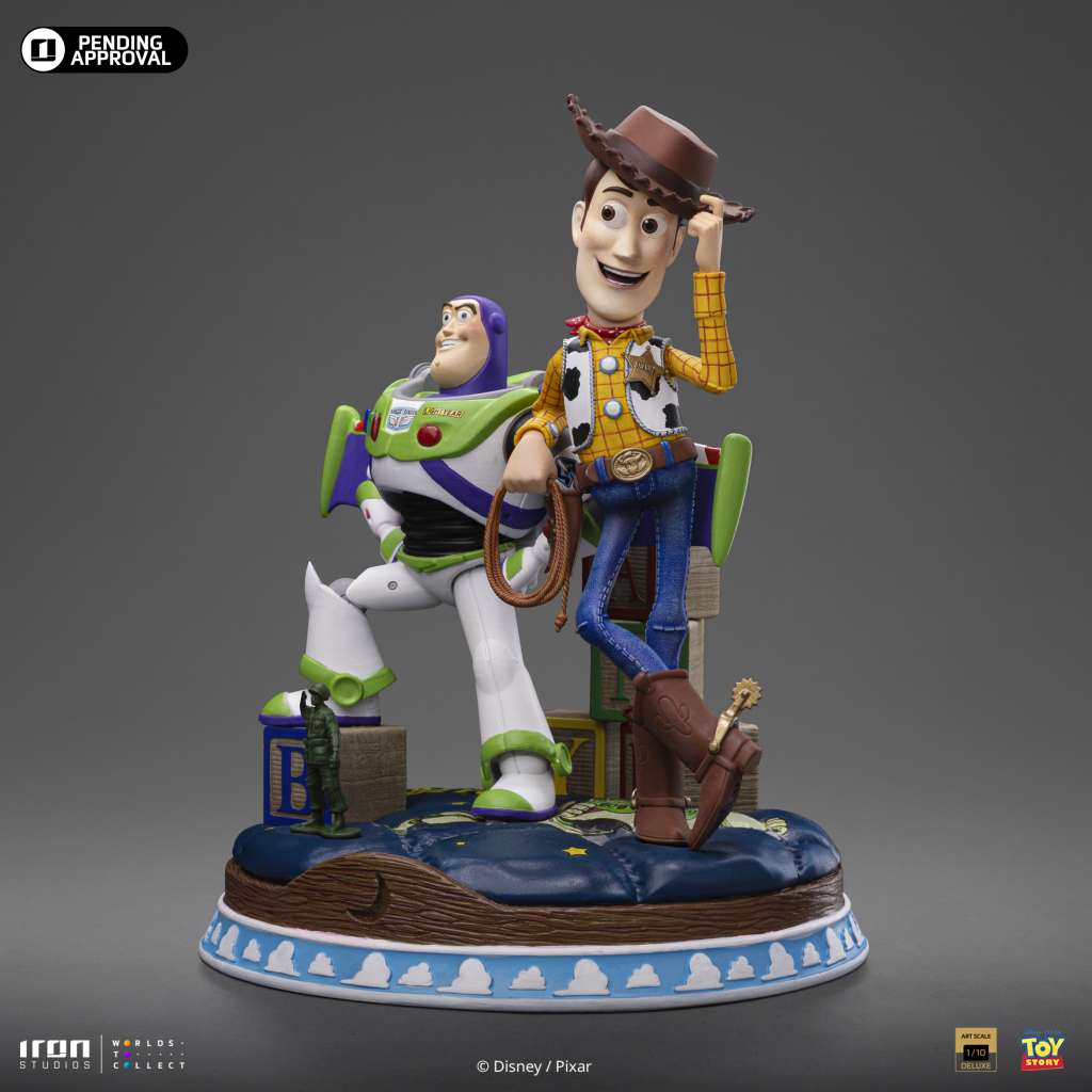 Toy Story Buzz & Woody 1/10 Staty iron studios