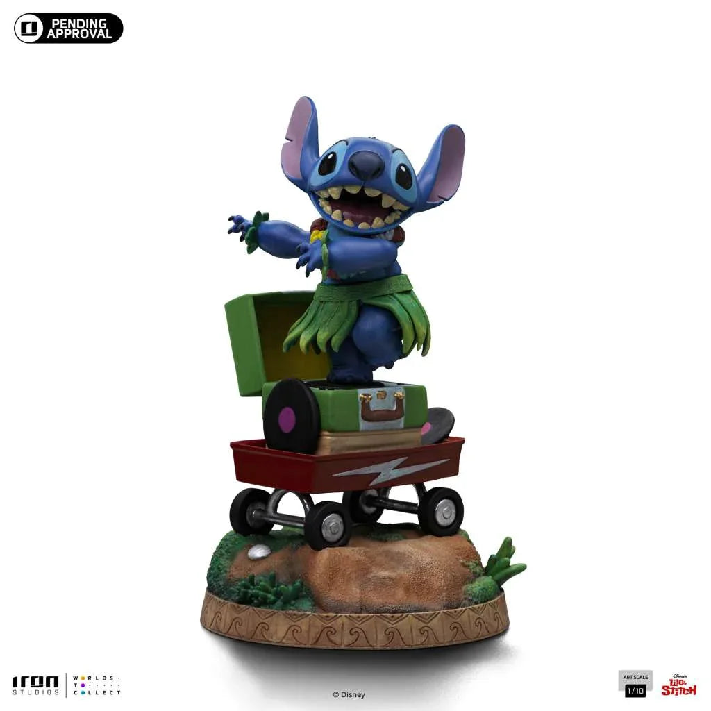 Stitch Hula Hula 1/10 Staty - Robotto