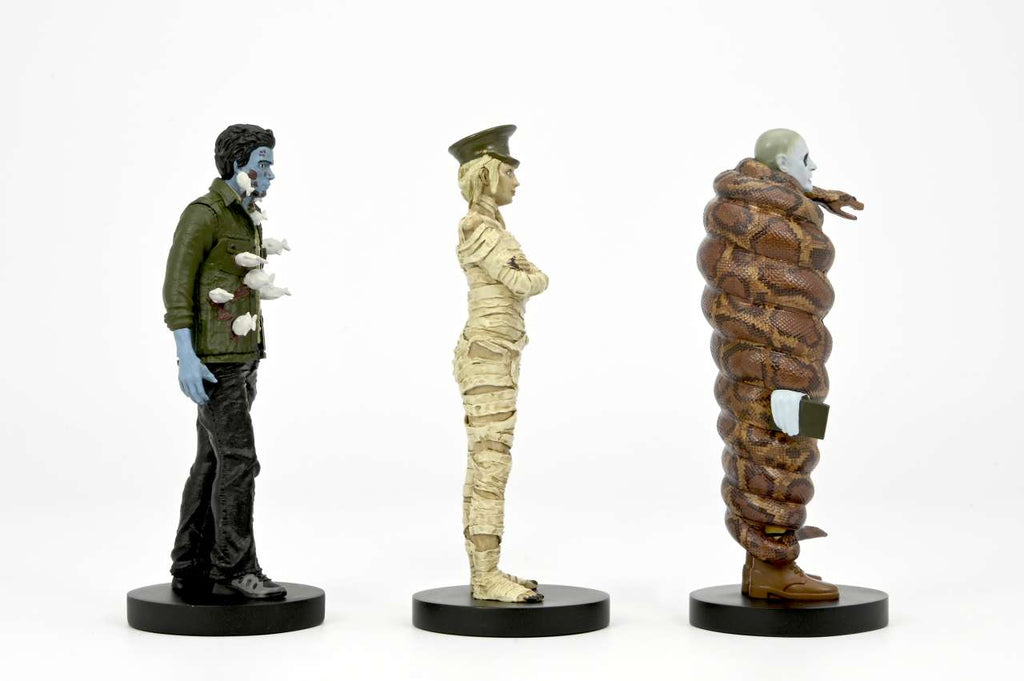 Beetlejuice 2 Immigration Hall Set 1 - 3 Figur neca