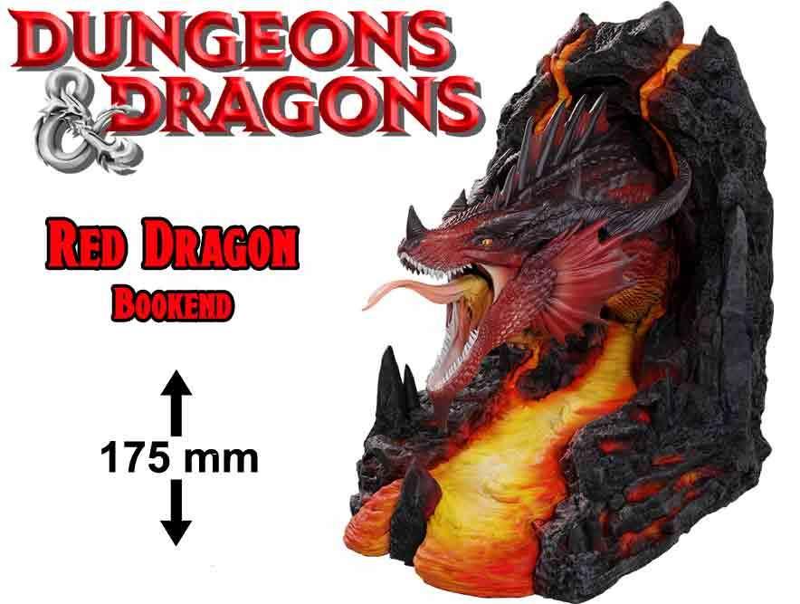 Dungeons & Dragons - Red Dragon Bookend - Robotto