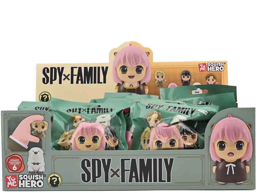 Spy x Family - Foam Squishy - Blind Bags Counter Display (12 Units) yume