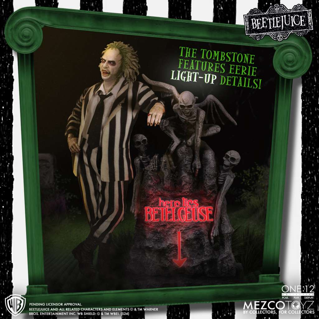 One 12 Collective Beetlejuice Deluxe AF - Samlarfigur Robotto