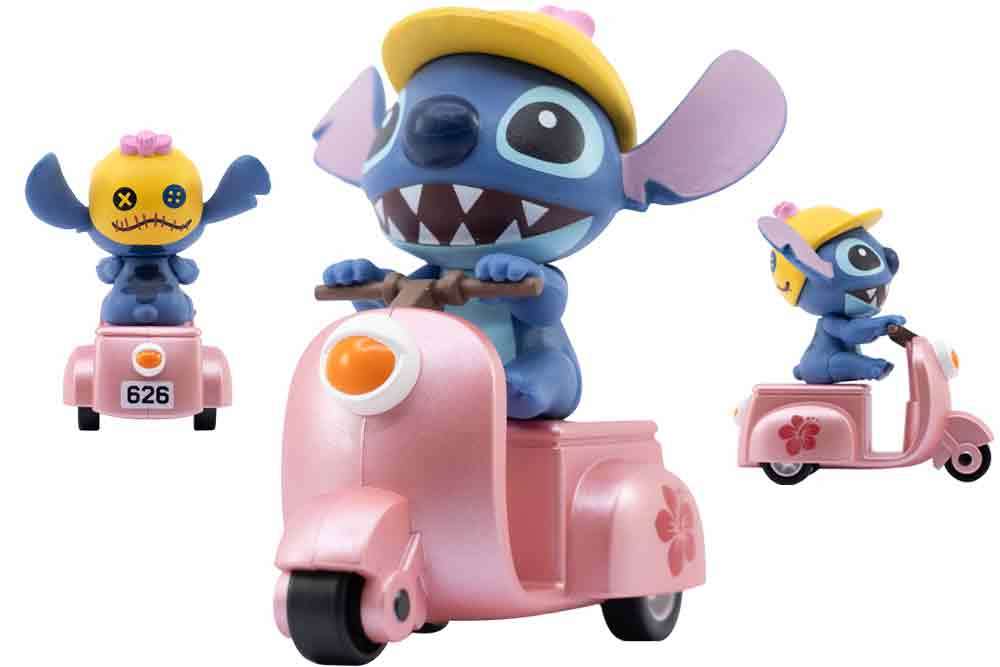 Lilo & Stitch Zoom Hero - Display (12 Assorterade Bilar) yume