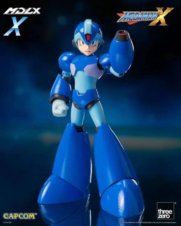 Mega Man X MDLX Action Figure - Detaljerad och Rörlig Samlarfigur threea toys/threezero