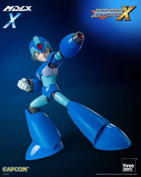 Mega Man X MDLX Action Figure - Detaljerad och Rörlig Samlarfigur threea toys/threezero