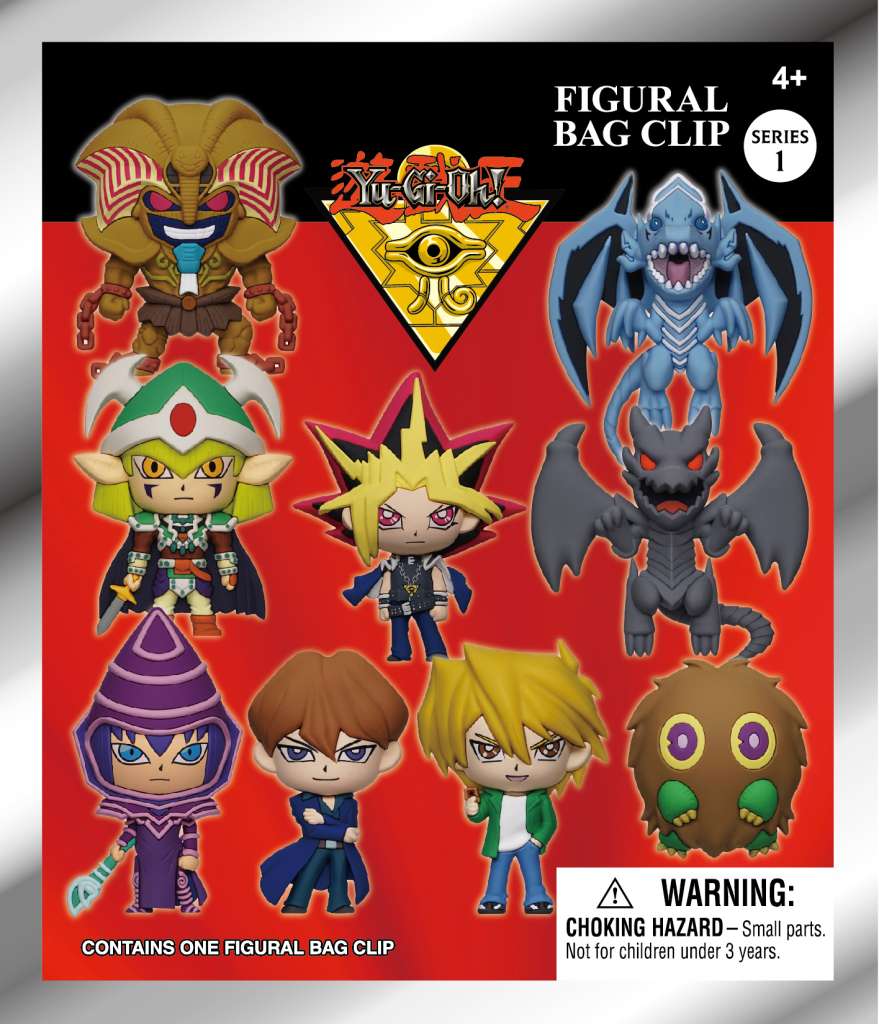 Yu-Gi-Oh! Bag Clip Blind Box Display (24 stycken) monogram