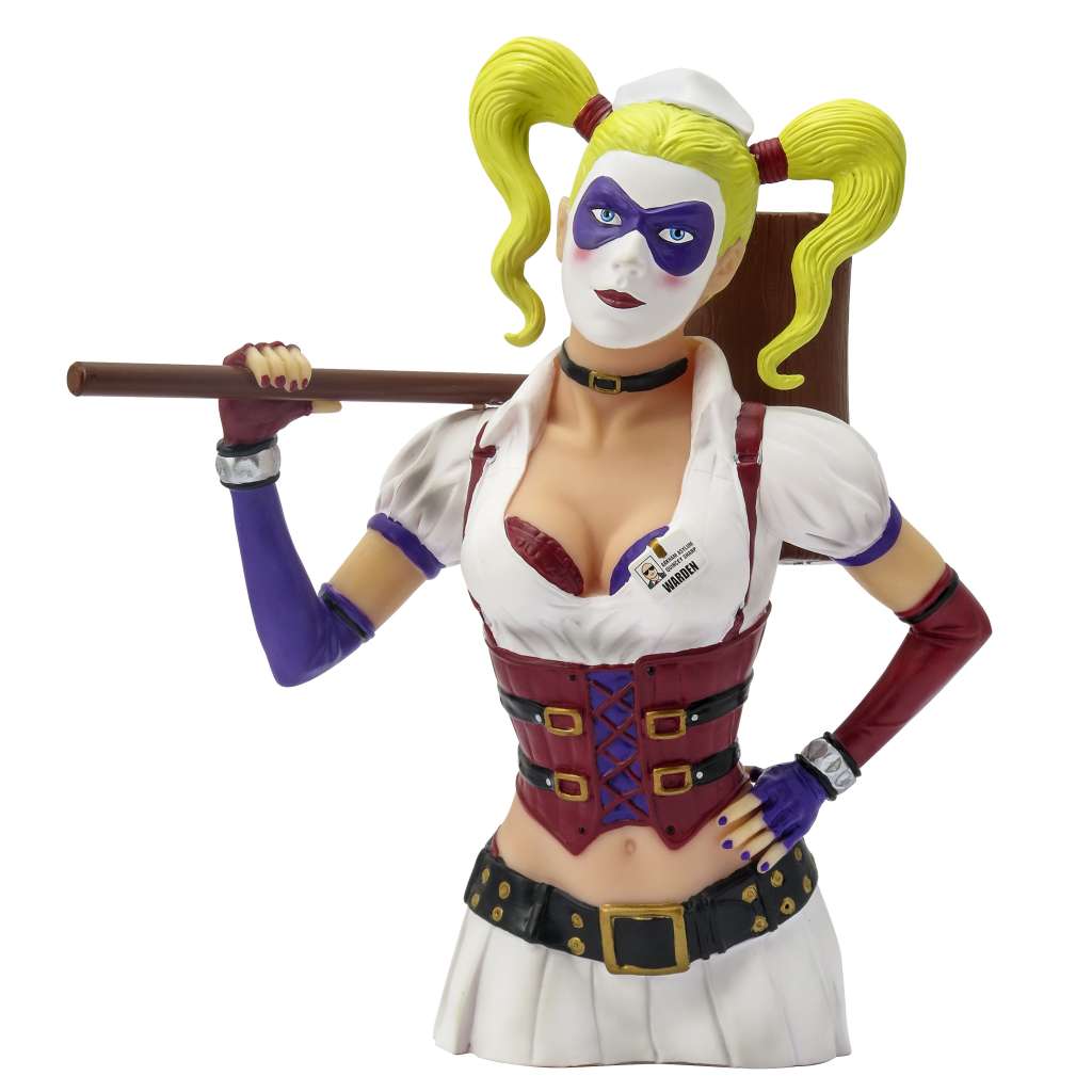Harley Quinn Arkham Asylum Sparbössa monogram