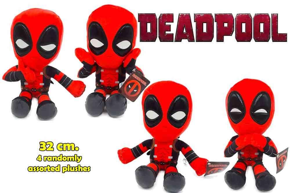 Deadpool Plushes - Assortment av 4 Plushes - Robotto