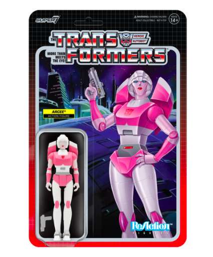 Transformers ReAction Wave 5 Arcee super 7