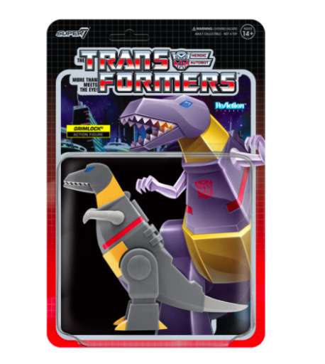 Transformers ReAction Wave 5 Grimlock Dino super 7