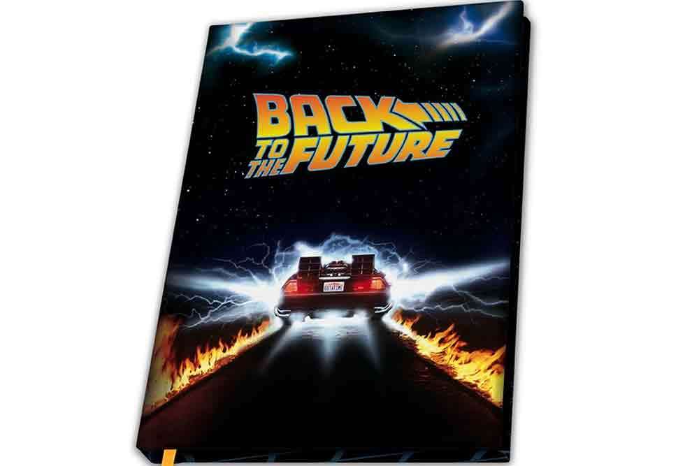 Back to the Future Delorean A5 Anteckningsbok abystyle studio