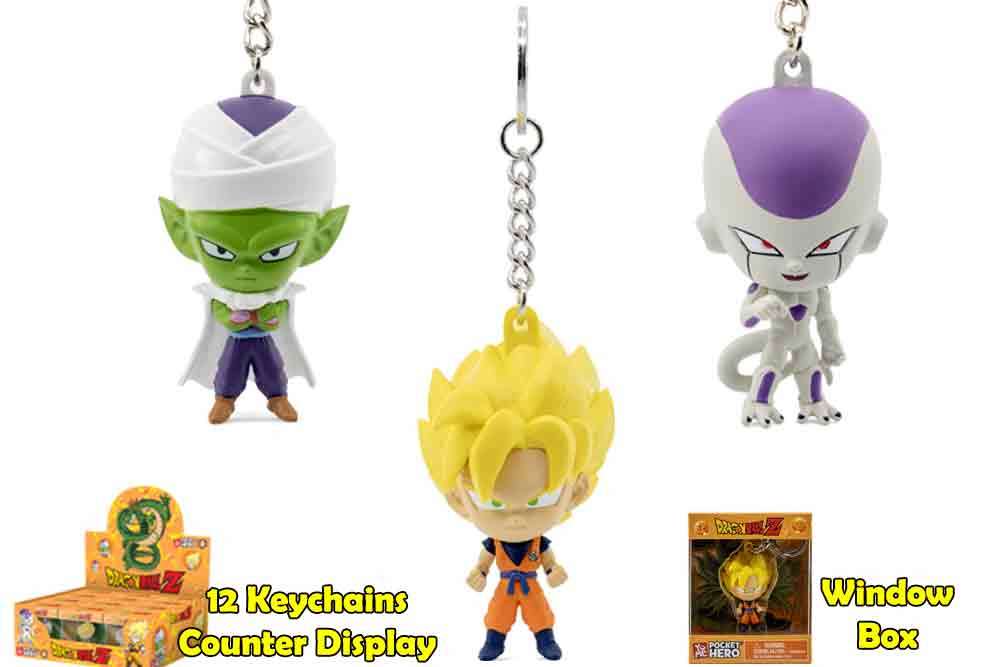 Dragon Ball Z - Pocket Hero - Nyckelring Counter Display (12) yume