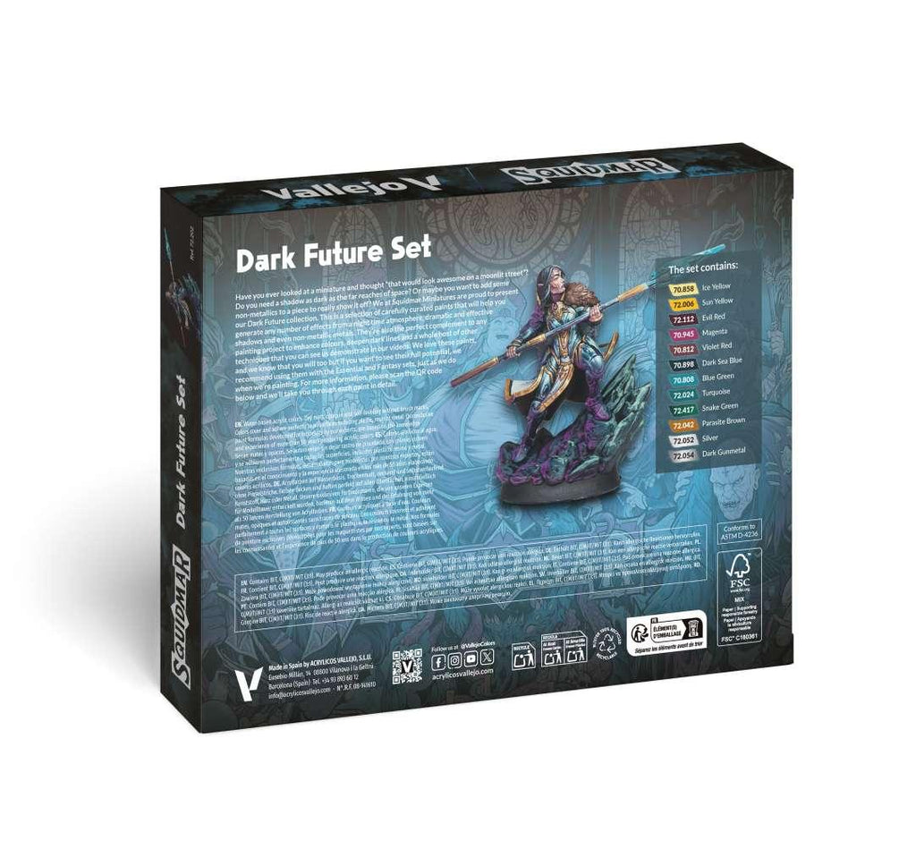 Dark Future Set – Vallejo och Squidmar Miniatures - Robotto