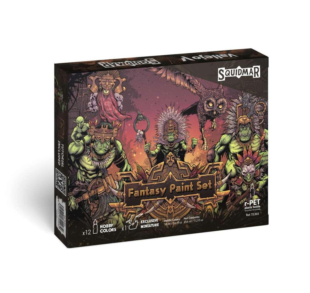 Fantasy Paint Set från Squidmar Miniatures - Robotto