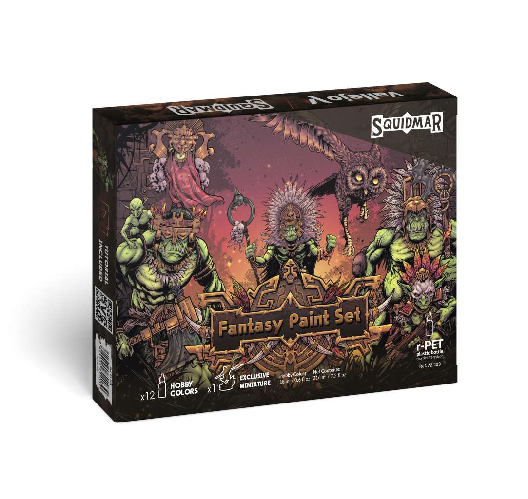 Fantasy Paint Set från Squidmar Miniatures vallejo