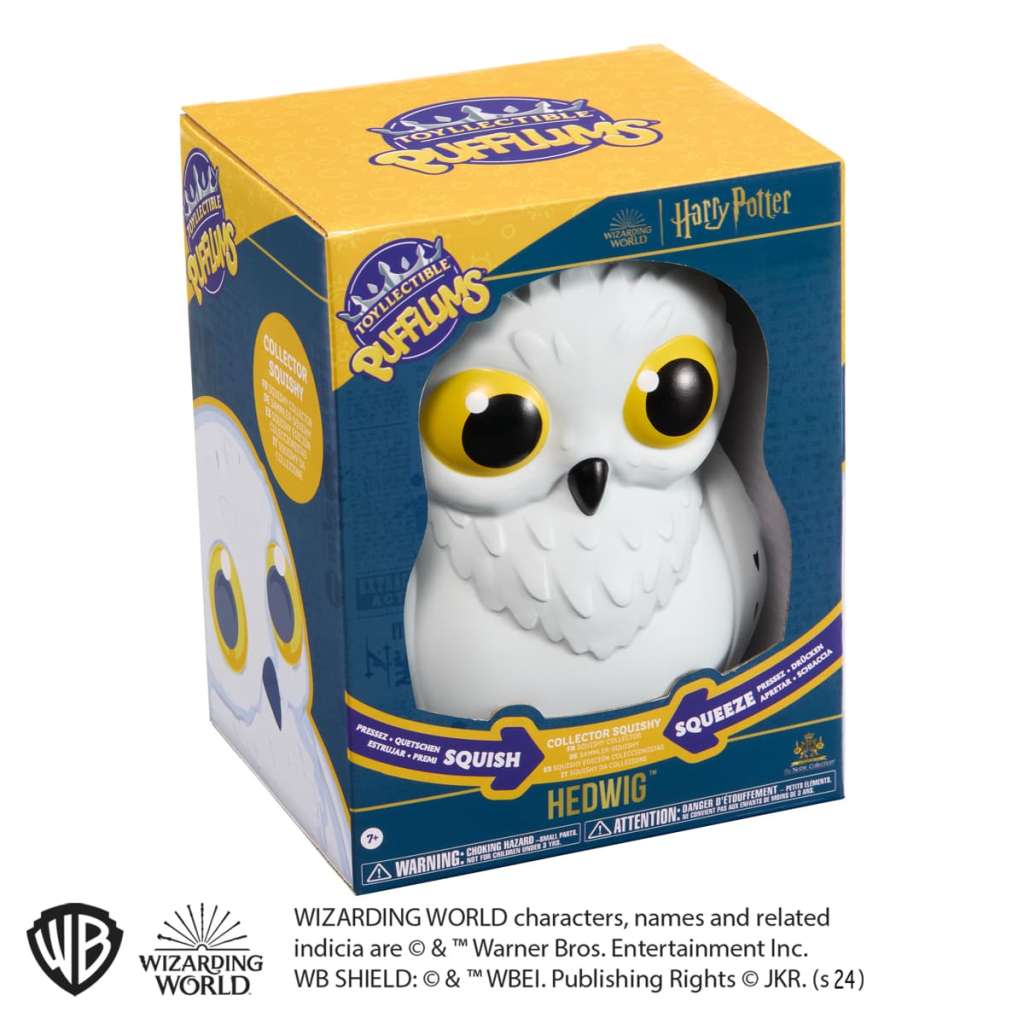 Harry Potter Hedwig Pufflum - Mjuk och Mysig Uggla noble collections