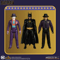 5 Points 1989 Batman Af Set (3) – Deluxe Set med Batman, Joker och Joker Goon från Tim Burton-filmen