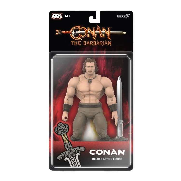 Conan the Barbarian Ikoniska Pose Deluxe Figur super 7