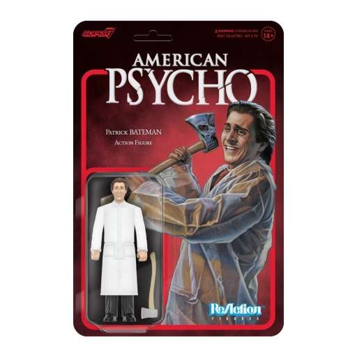 American Psycho ReAction Figurer Wave 01 - Patrick Bateman (Regnrock) super 7