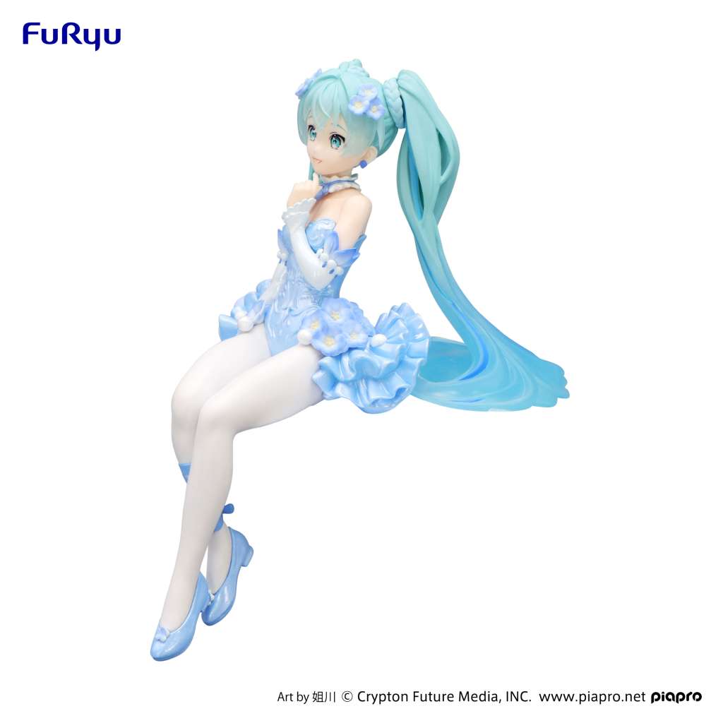 Hatsune Miku Nemophila Pail Blue Noodle Stopper Fig furyu
