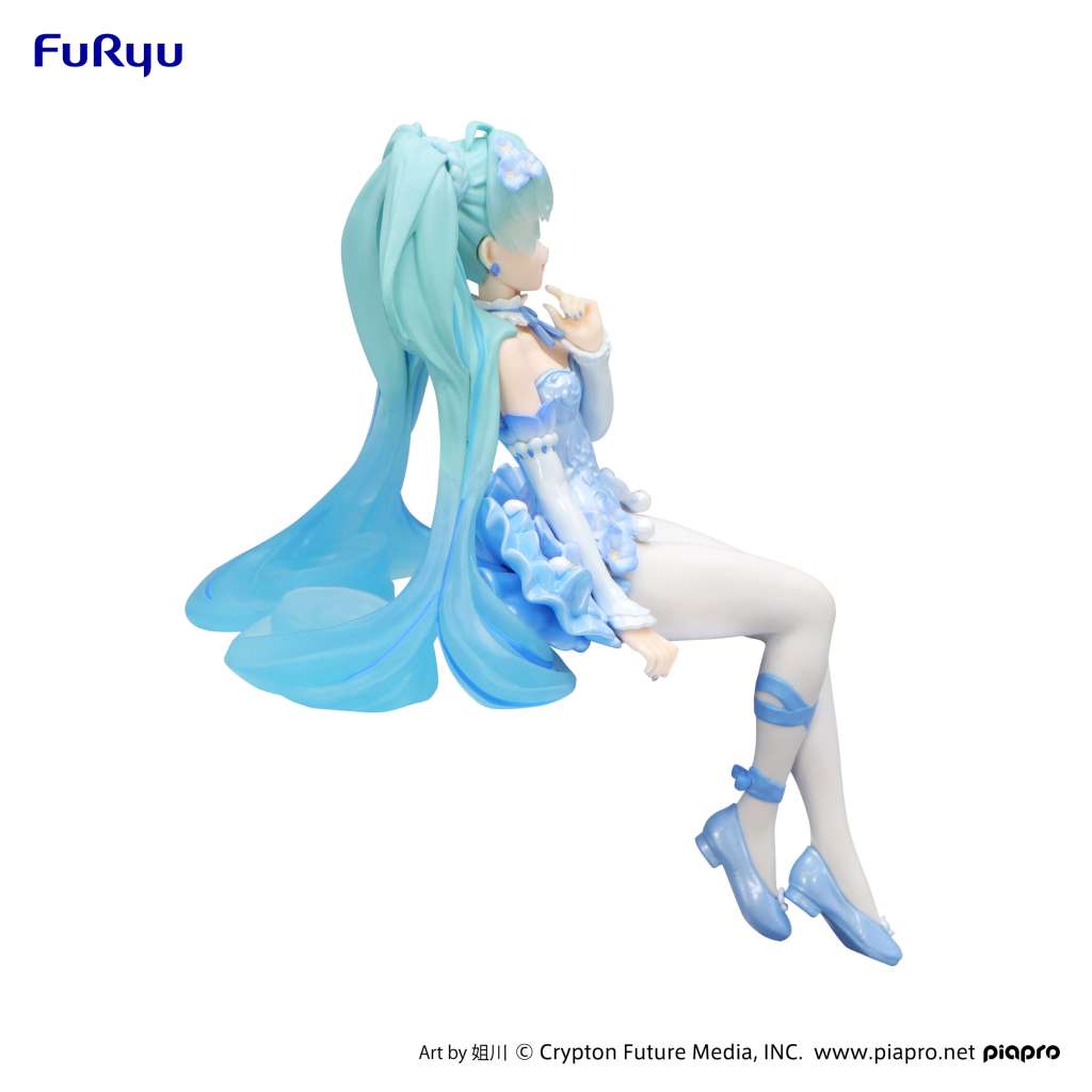 Hatsune Miku Nemophila Pail Blue Noodle Stopper Fig furyu