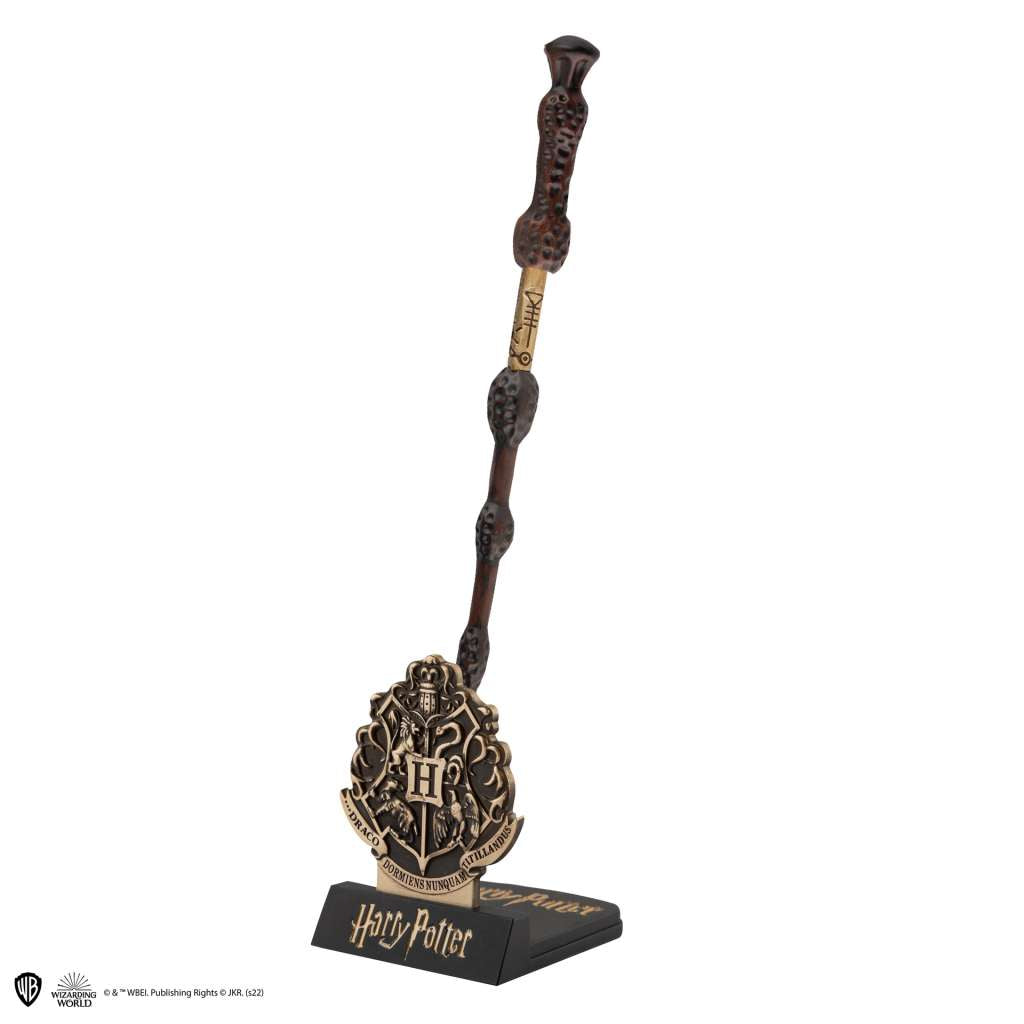 Harry Potter Dumbledore Trollstav Penna med Stativ cinereplicas