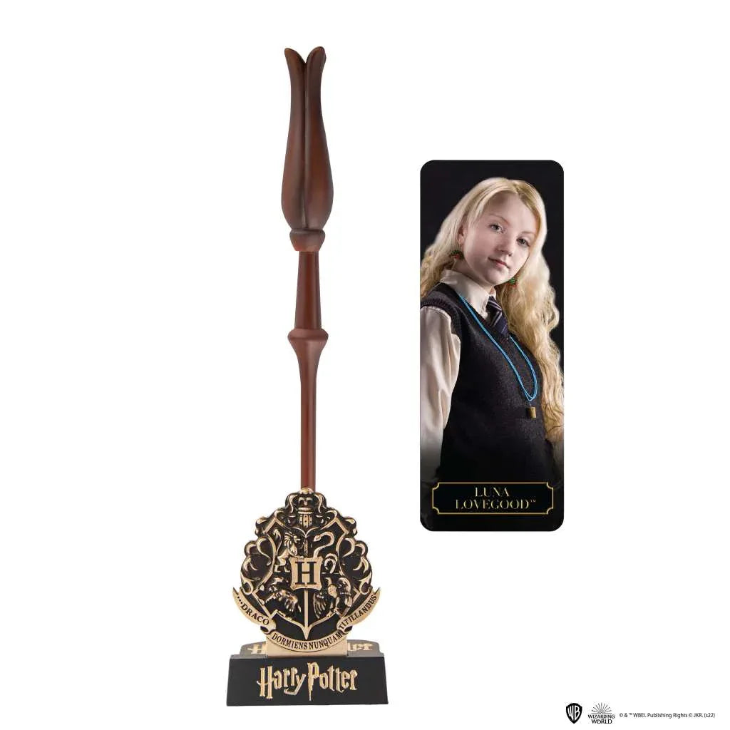 Harry Potter Luna Wand Pen med Ställ - Robotto