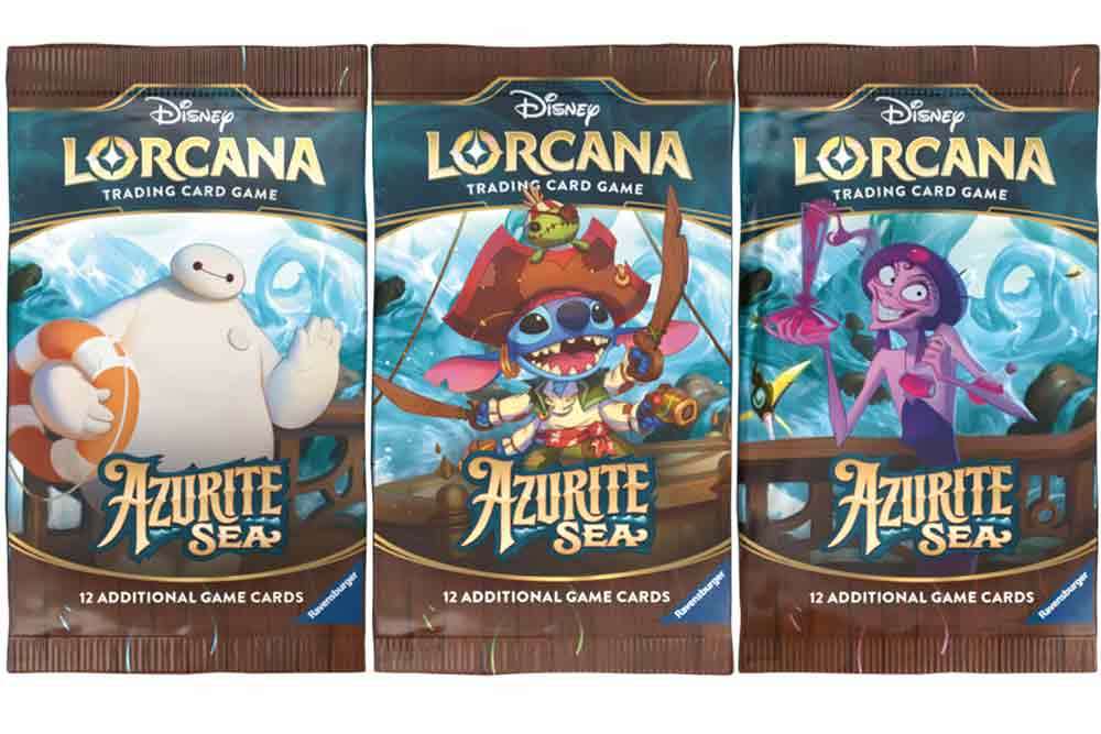 Lorcana Azurite Sea Boosters Display - 24 Booster Packs ravensburger