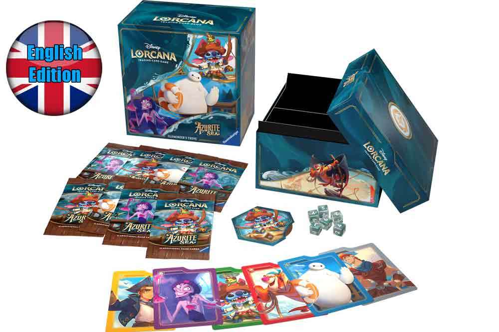 Lorcana - Azurite Sea - Illumineer's Trove - Engelsk ravensburger