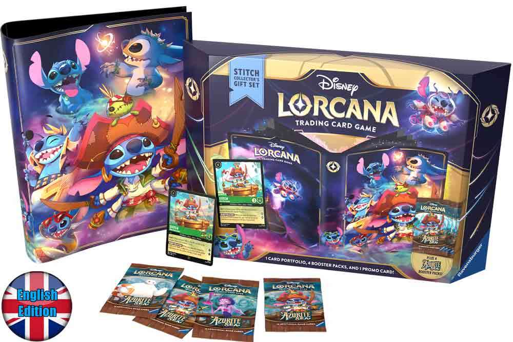 Lorcana - Azurite Sea - Stitch Collector's Gift Set - Engelsk ravensburger