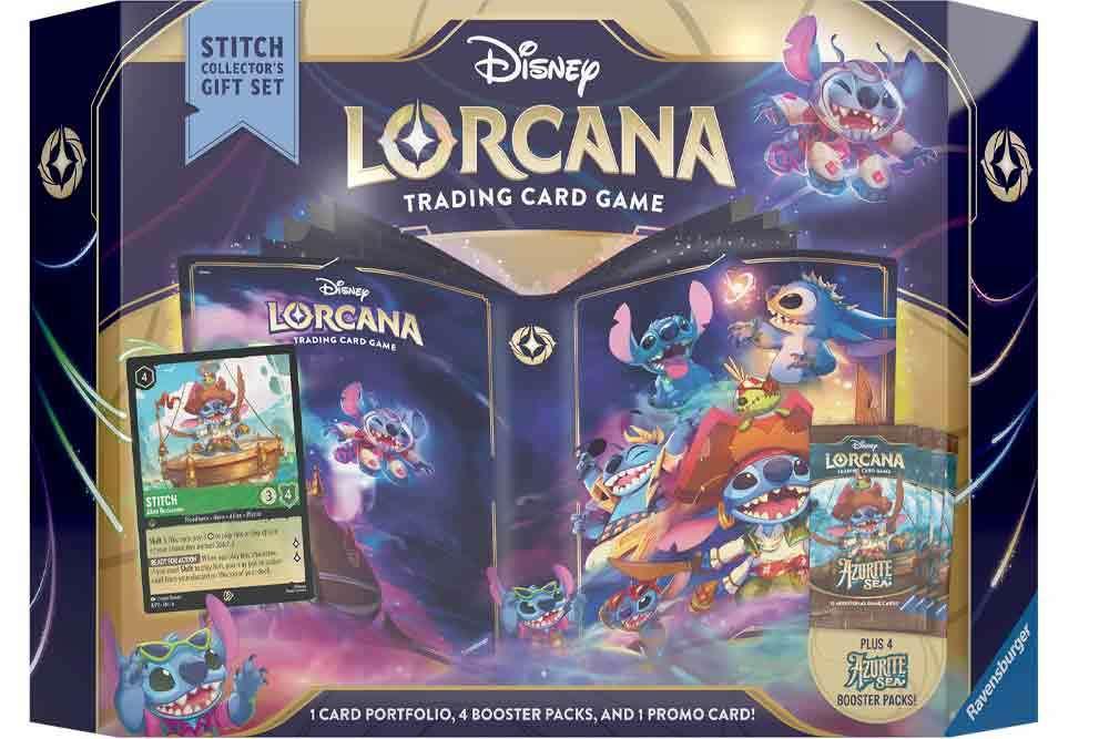 Lorcana - Azurite Sea - Stitch Collector's Gift Set - Engelsk - Robotto