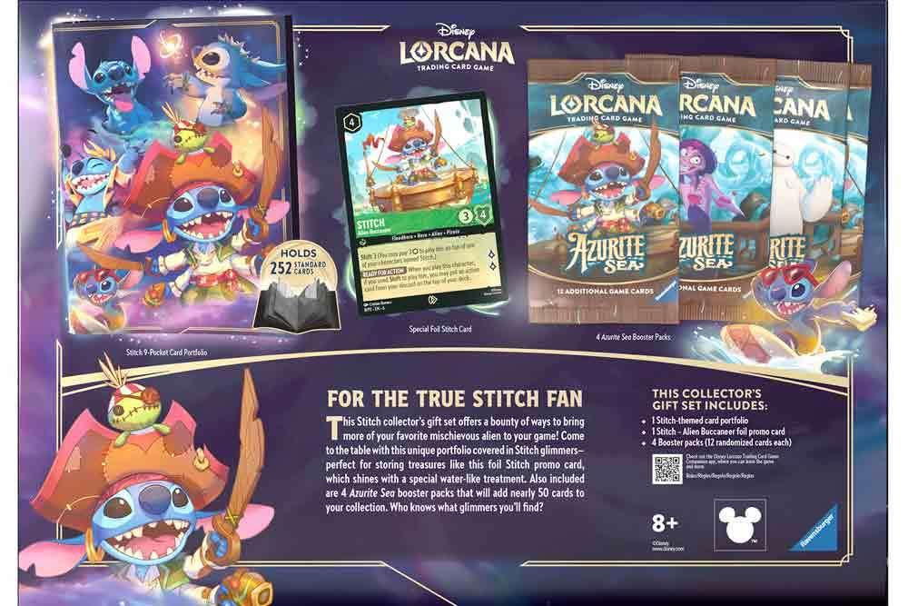 Lorcana - Azurite Sea - Stitch Collector's Gift Set - Engelsk - Robotto