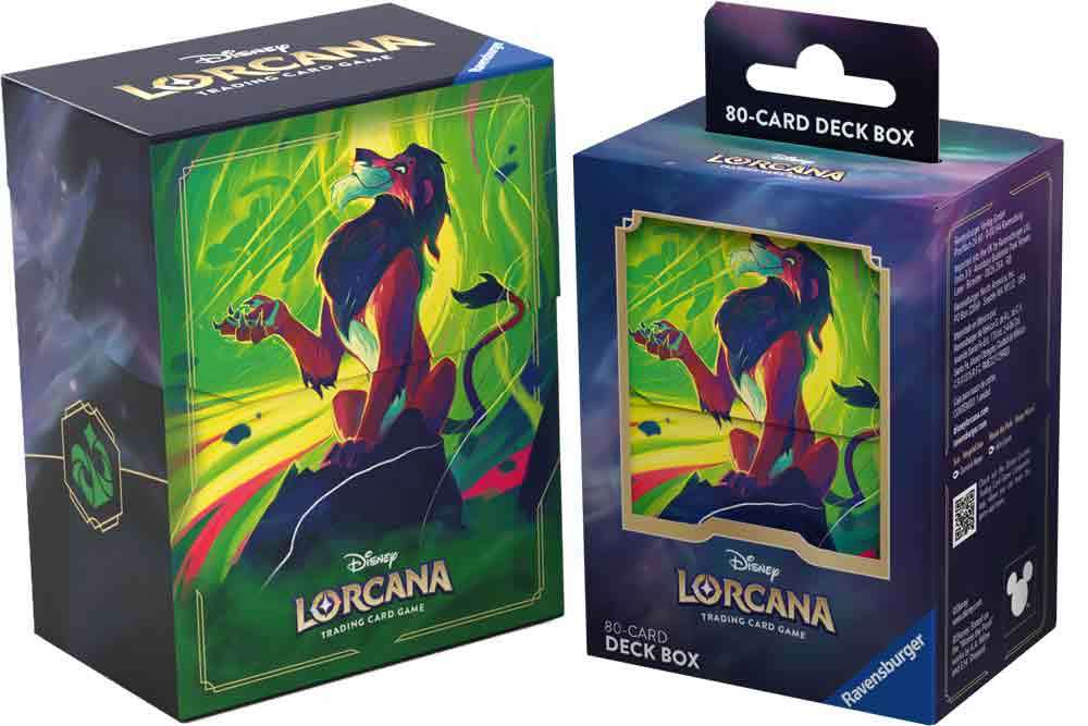 Lorcana Deck Box - Scar – Vengeful Lion ravensburger