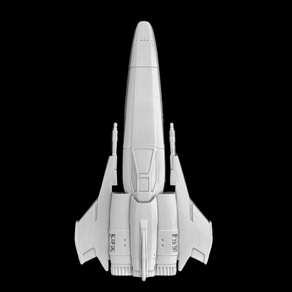 Battlestar Galactica Viper MK II Korkskruv factory ent