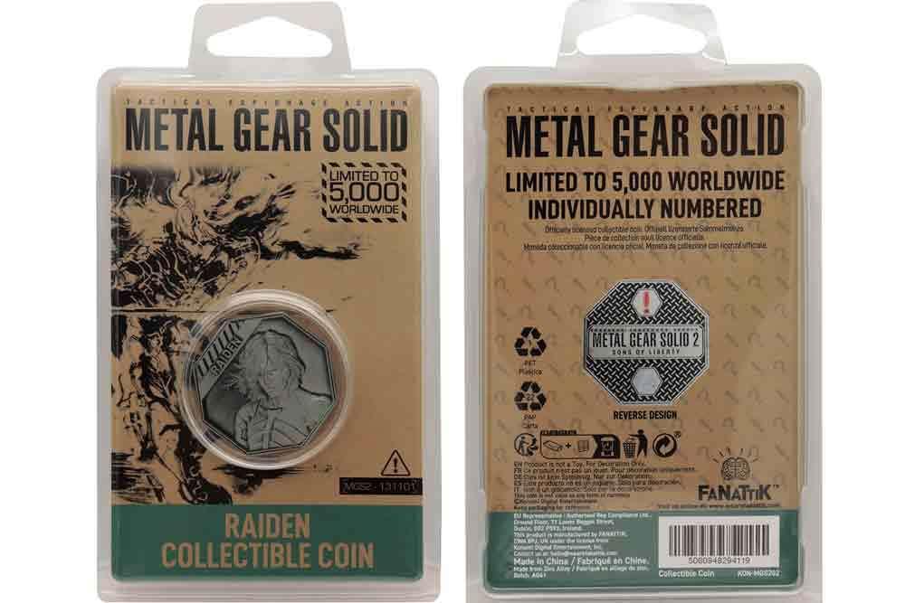 Metal Gear Solid 2 - Raiden Limited Edition Coin - Robotto