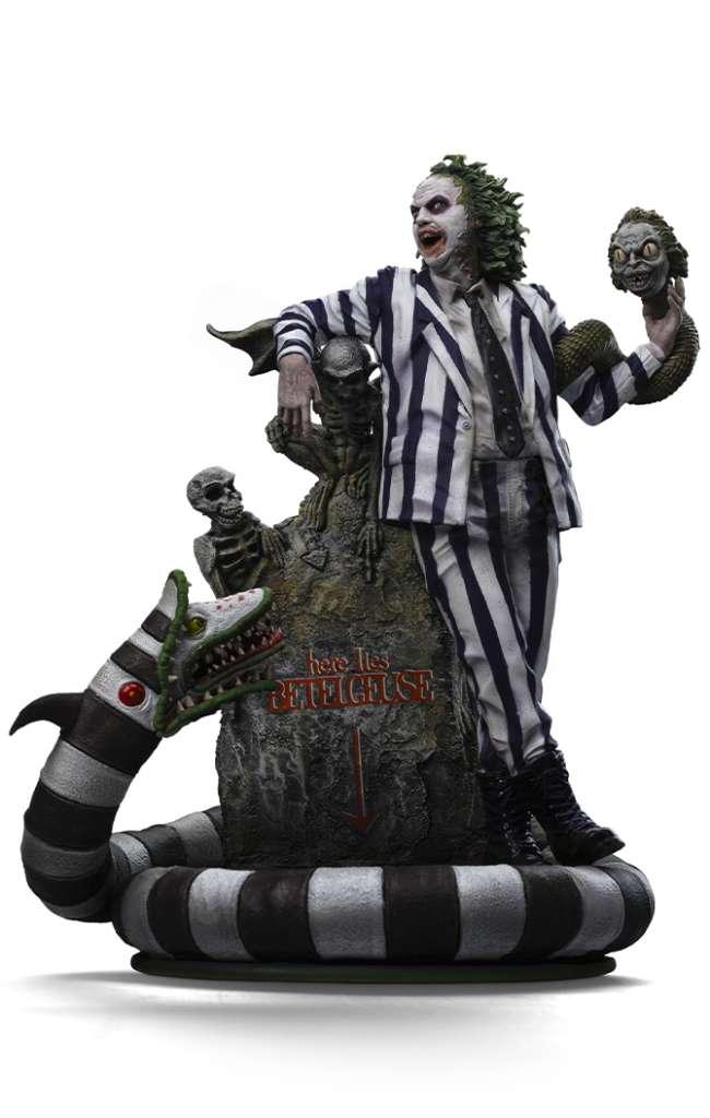 Beetlejuice 1/10 Statue - Samlarobjekt för Fans - Robotto