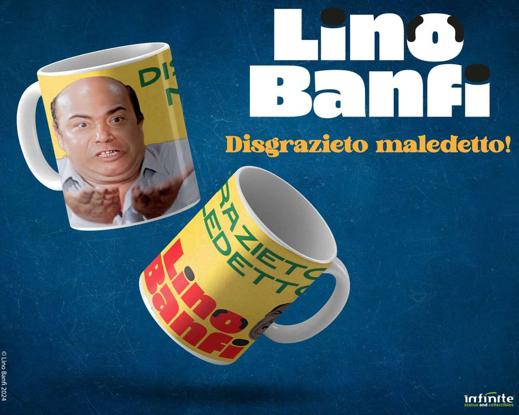 Lino Banfi Disgrazieto Maledetto Mugg infinite statue