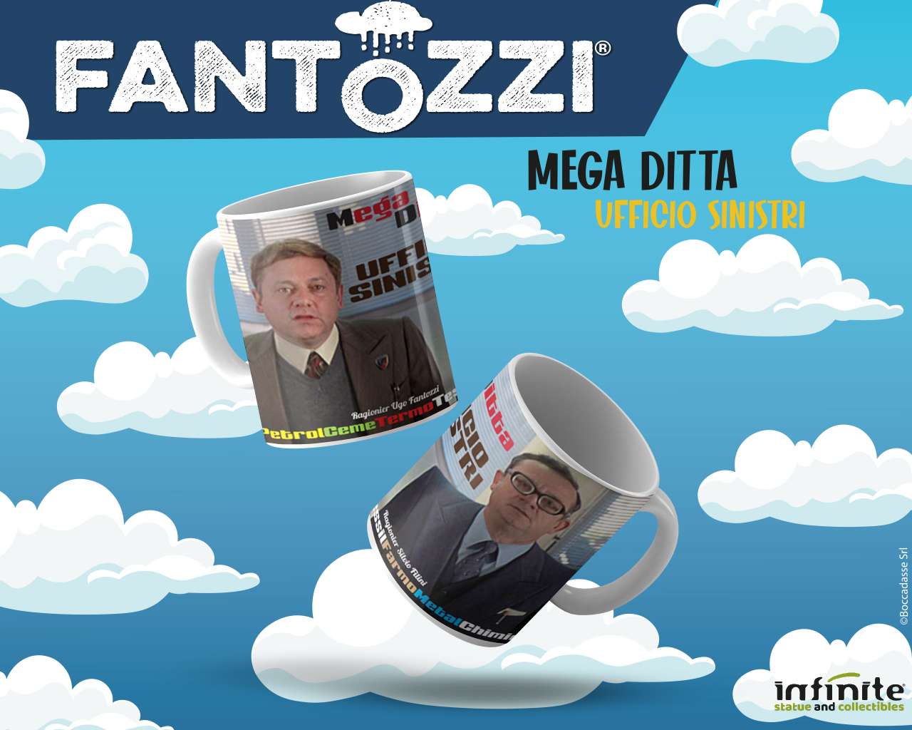 Fantozzi Ufficio Sinistri Mugg infinite statue