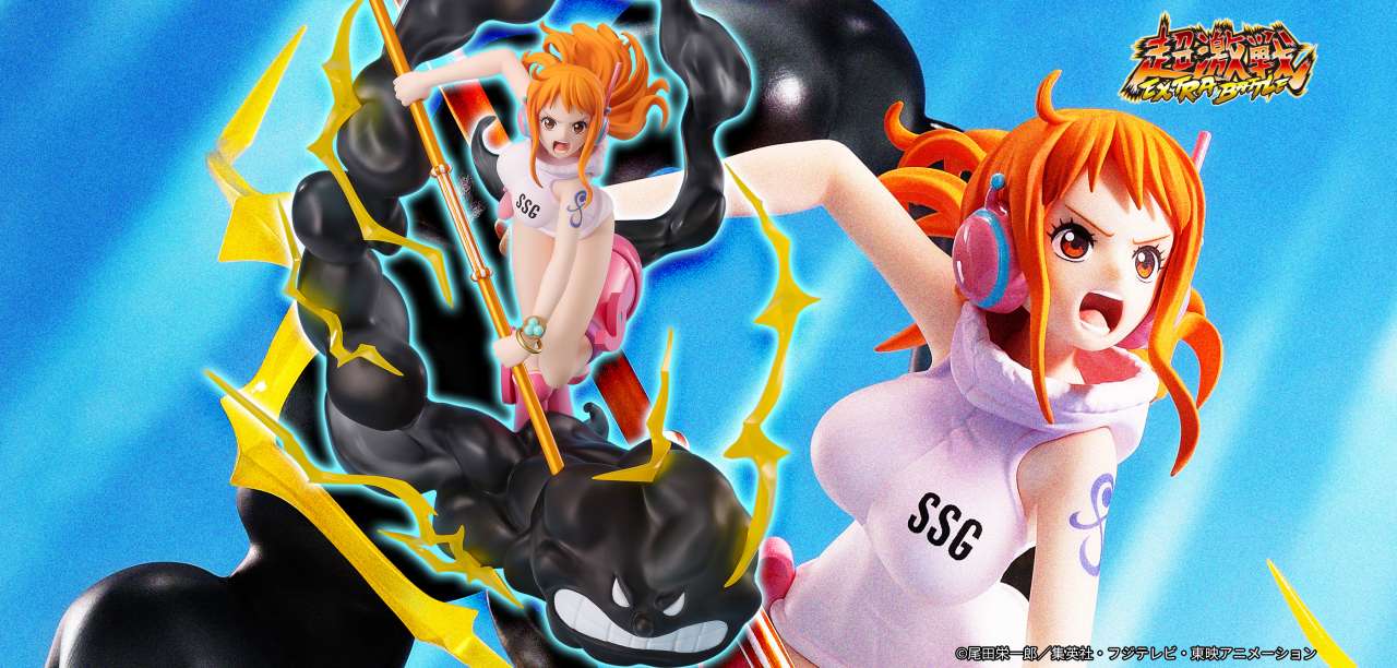 One Piece Nami Extra Battle Lightning Blast Figuarts Zero