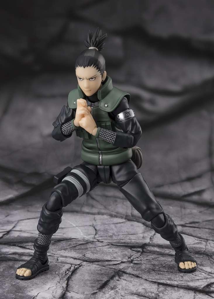 SH Figuarts Shikamaru Nara - Brilliant Strategist från Naruto - Robotto