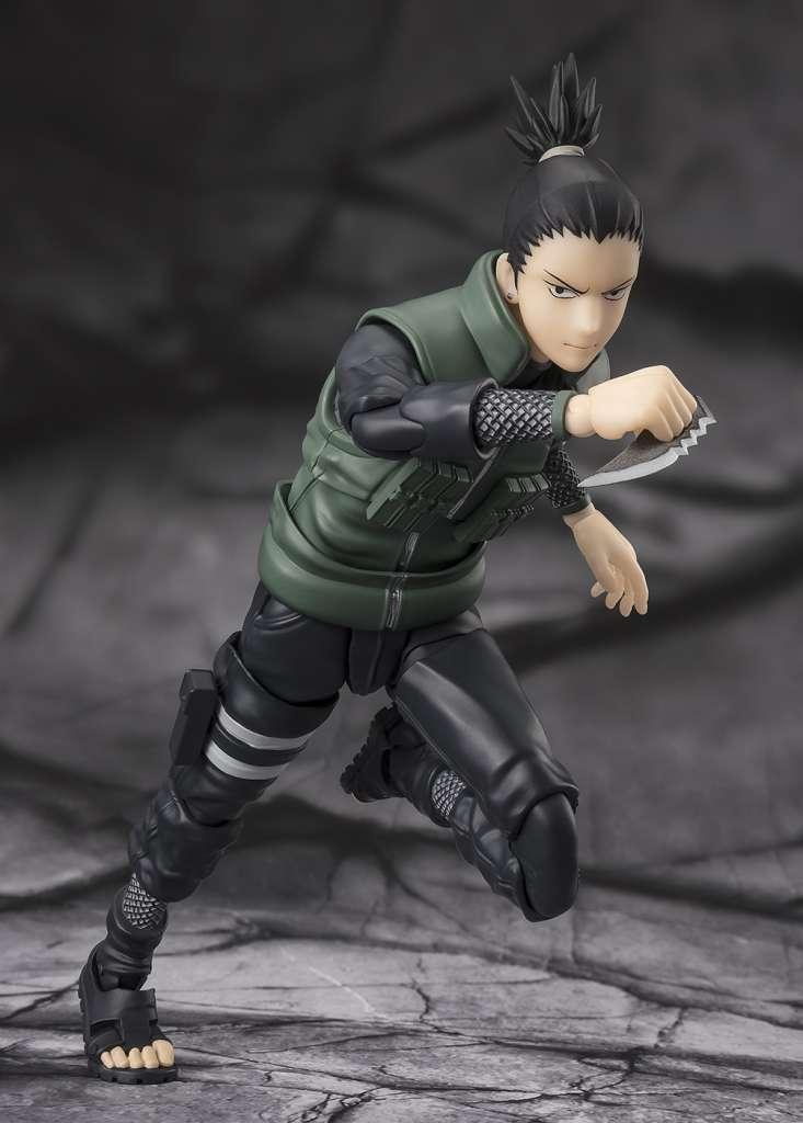 SH Figuarts Shikamaru Nara - Brilliant Strategist från Naruto - Robotto