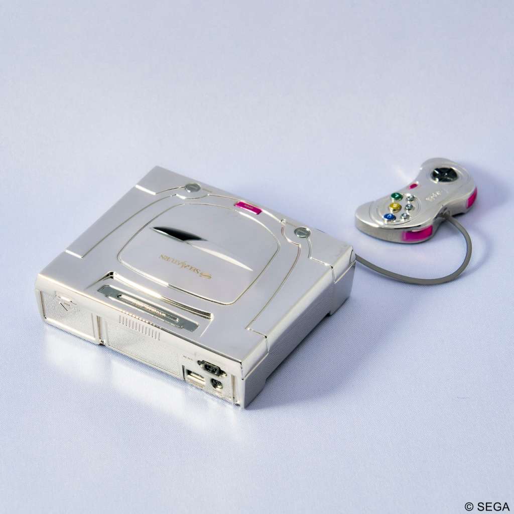 Sega Saturn White Bring Arts Gallery Replica square enix