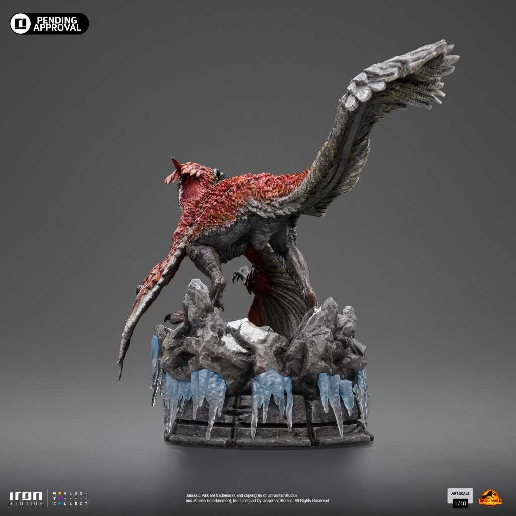 Jurassic World Dominion Pyroraptor 1/10 Figur - Robotto