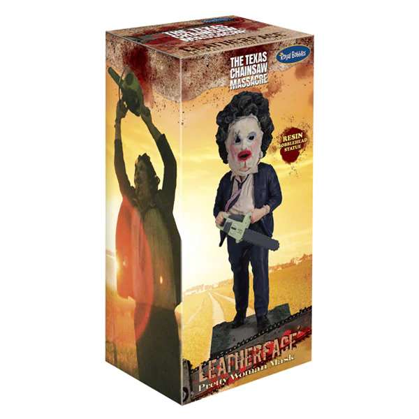 Leatherface Pretty Woman Mask Bobblehead royal bobble