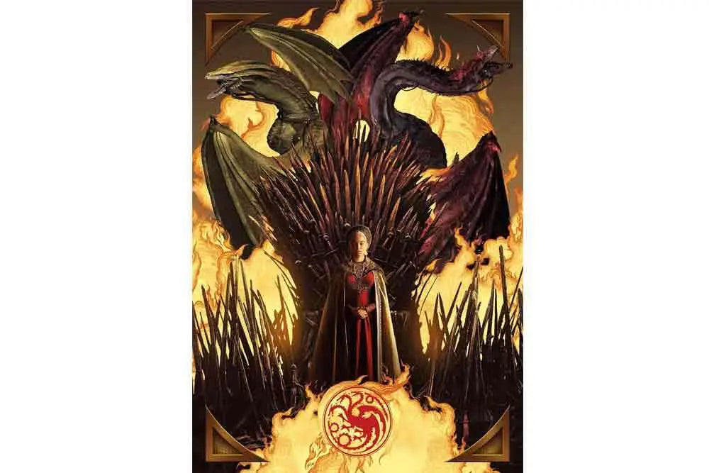 Game Of Thrones - House Of The Dragon - Rhaenyra - Pussel med 1000 bitar